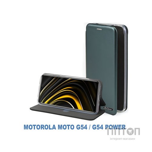 Чохол до мобільного телефона BeCover Exclusive Motorola Moto G54 / G54 Power Dark Green (710233)