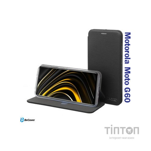 Чохол до мобільного телефона BeCover Exclusive Motorola Moto G60 / G60s Black (706996)