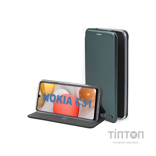 Чохол до мобільного телефона BeCover Exclusive Nokia C31 Dark Green (710247)