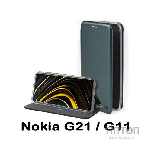 Чохол до мобільного телефона BeCover Exclusive Nokia G21 / G11 Dark Green (707916)
