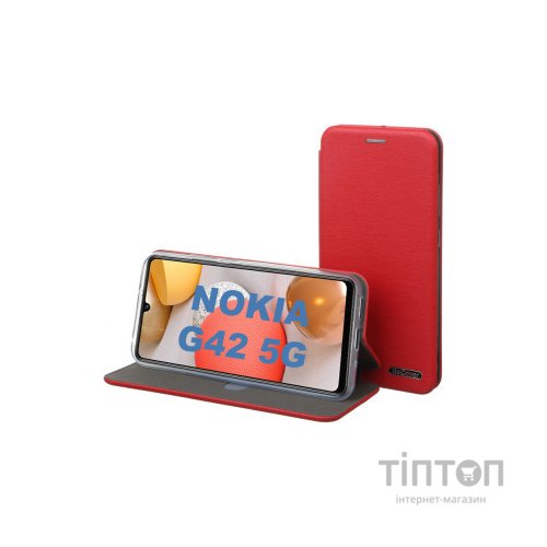 Чохол до мобільного телефона BeCover Exclusive Nokia G42 5G Burgundy Red (710252)