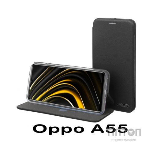 Чохол до мобільного телефона BeCover Exclusive Oppo A55 Black (707921)