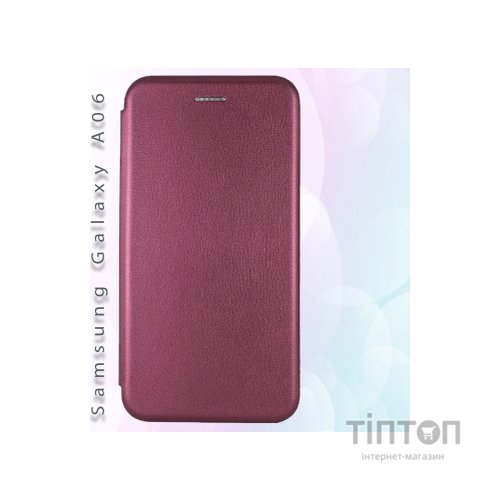 Чохол до мобільного телефона BeCover Exclusive Samsung Galaxy A06 SM-A065 Red Wine (712214)