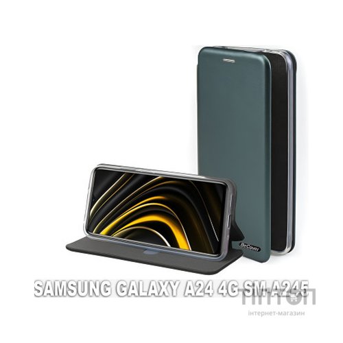 Чохол до мобільного телефона BeCover Exclusive Samsung Galaxy A24 4G SM-A245 Dark Green (710480)