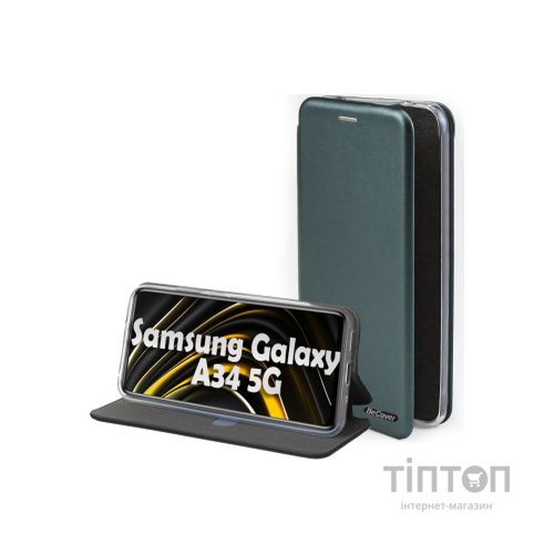 Чохол до мобільного телефона BeCover Exclusive Samsung Galaxy A34 5G SM-A346 Dark Green (709032)