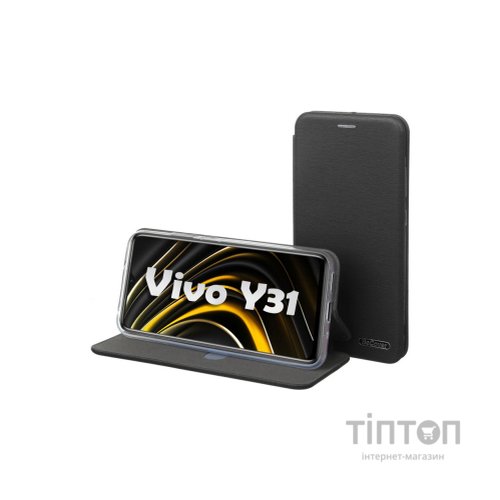 Чохол до мобільного телефона BeCover Exclusive Vivo Y31 Black (709075)