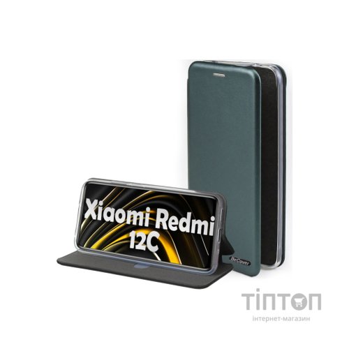 Чохол до мобільного телефона BeCover Exclusive Xiaomi Redmi 12C Dark Green (709065)
