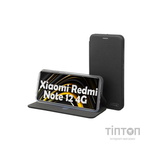 Чохол до мобільного телефона BeCover Exclusive Xiaomi Redmi Note 12 4G Black (709056)