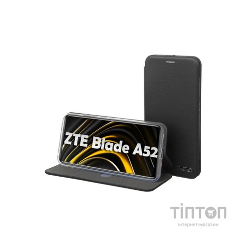Чохол до мобільного телефона BeCover Exclusive ZTE Blade A52 Black (709070)
