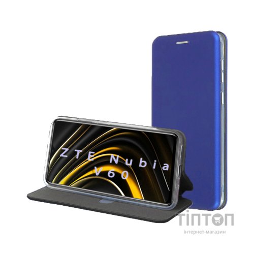 Чохол до мобільного телефона BeCover Exclusive ZTE Nubia V60 Blue (712189)