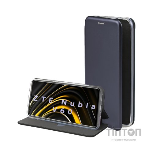 Чохол до мобільного телефона BeCover Exclusive ZTE Nubia V60 Deep Blue (712190)