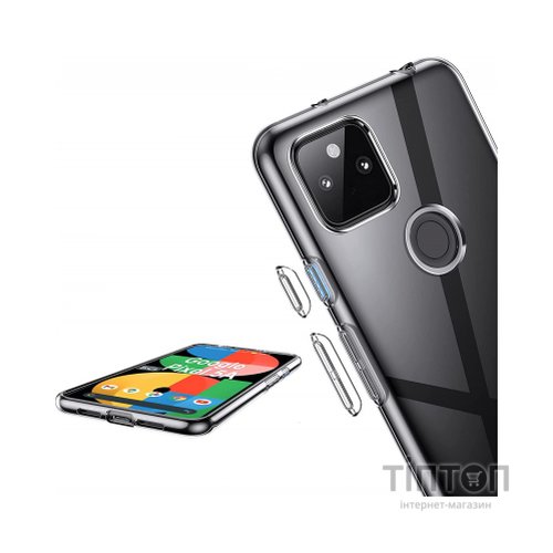 Чохол до мобільного телефона BeCover Google Pixel 5a 5G Transparancy (706921)