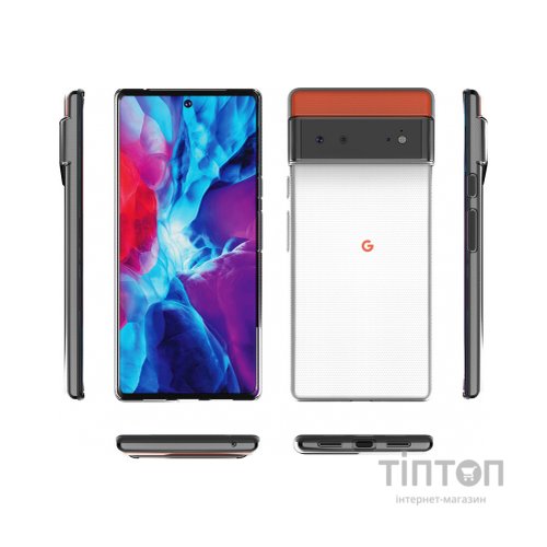 Чохол до мобільного телефона BeCover Google Pixel 6 Transparancy (707142)