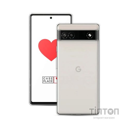 Чохол до мобільного телефона BeCover Google Pixel 6a 5G Transparancy (707986)