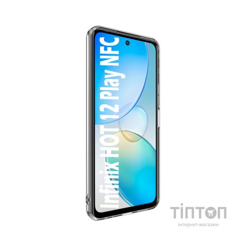 Чохол до мобільного телефона BeCover Infinix HOT 12 Play NFC (X6816D) Transparancy (707638)