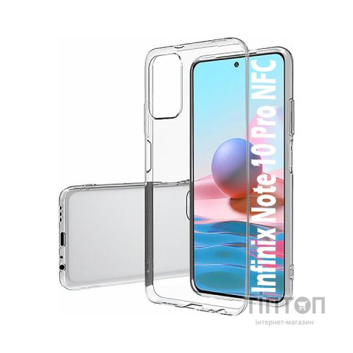 Чохол до мобільного телефона BeCover Infinix Note 10 Pro NFC (X695C) Transparancy (707636)