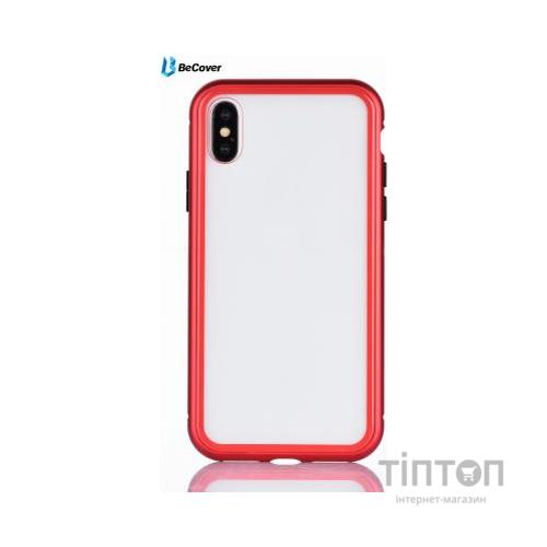 Чохол до мобільного телефона BeCover Magnetite Hardware iPhone XS Max Red (702700)