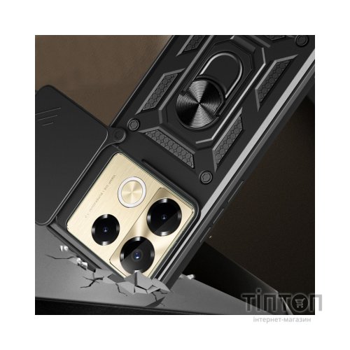 Чохол до мобільного телефона BeCover Military Infinix Note 40 Pro (X6851) Black (712160)