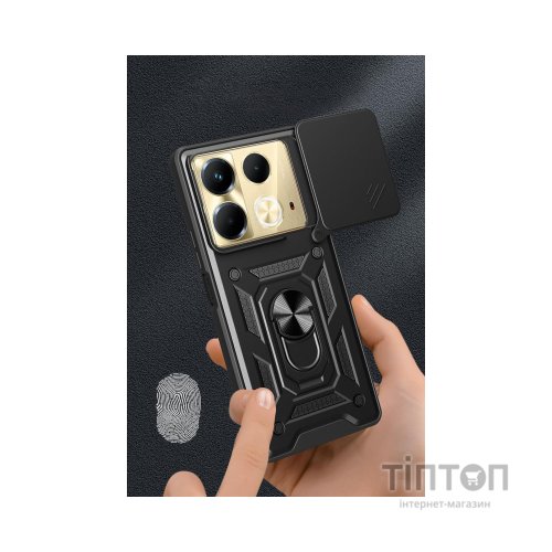 Чохол до мобільного телефона BeCover Military Infinix Note 40 (X6853) Black (712159)
