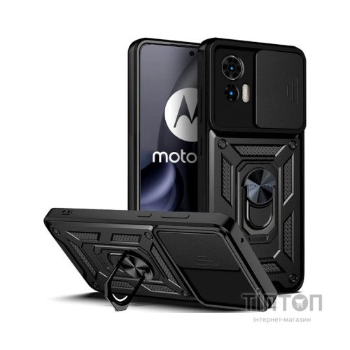 Чохол до мобільного телефона BeCover Military Motorola Edge 30 Neo Black (709966)
