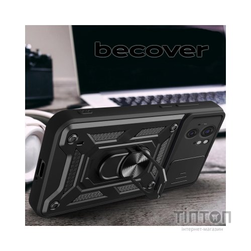 Чохол до мобільного телефона BeCover Military Motorola Edge 40 Black (710136)