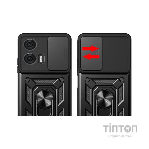 Чохол до мобільного телефона BeCover Military Motorola Edge 50 Fusion Black (712162)