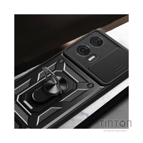 Чохол до мобільного телефона BeCover Military Motorola Edge 50 Fusion Black (712162)