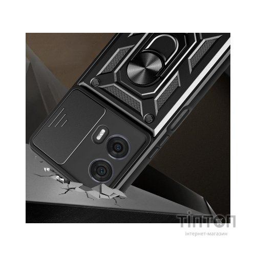 Чохол до мобільного телефона BeCover Military Motorola Edge 50 Fusion Black (712162)