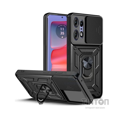 Чохол до мобільного телефона BeCover Military Motorola Edge 50 Pro Black (712161)