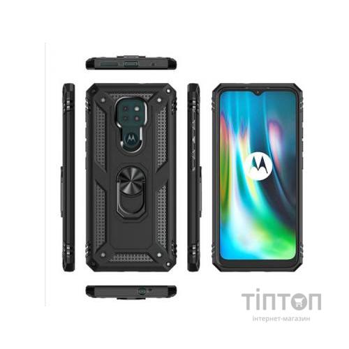 Чохол до мобільного телефона BeCover Military Motorola G9 / G9 Play / E7 Plus Black (705562)