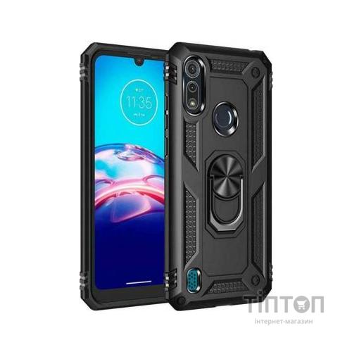 Чохол до мобільного телефона BeCover Military Motorola Moto E6s Black (705963)
