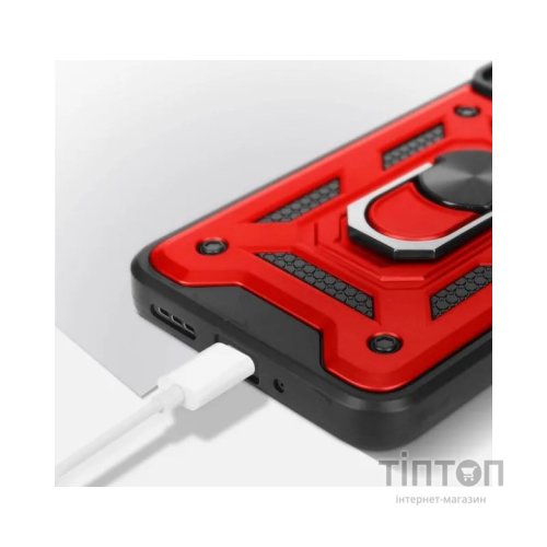 Чохол до мобільного телефона BeCover Military Motorola Moto G13/G23 Red (709100)