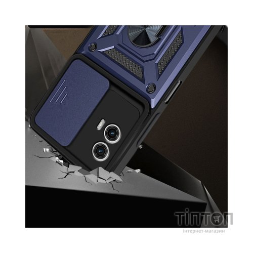 Чохол до мобільного телефона BeCover Military Motorola Moto G73 Blue (709983)