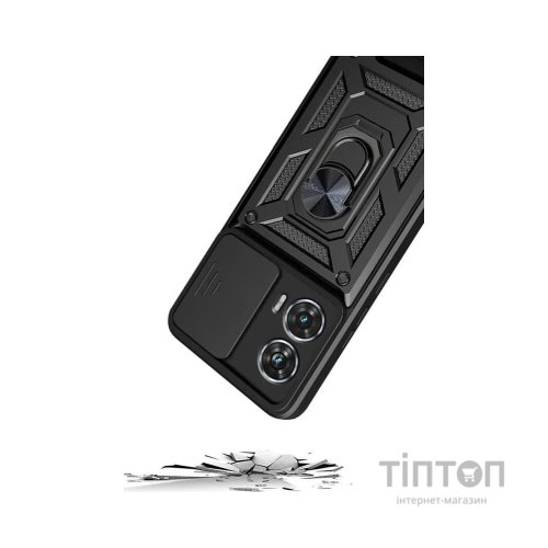Чохол до мобільного телефона BeCover Military Motorola Moto G85 Black (712163)