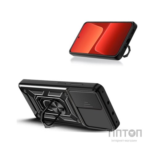 Чохол до мобільного телефона BeCover Military Oppo A76/A96 Black (707405)