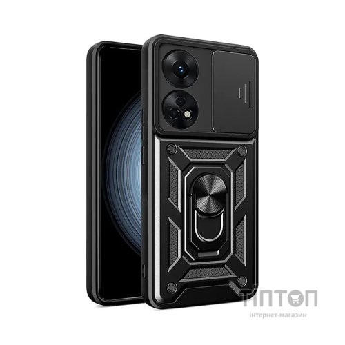 Чохол до мобільного телефона BeCover Military Oppo Reno8 T Black (710023)