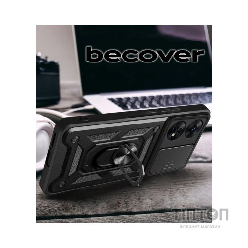 Чохол до мобільного телефона BeCover Military Oppo Reno8 T Black (710023)