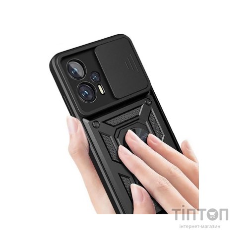 Чохол до мобільного телефона BeCover Military Poco F5 Black (709996)