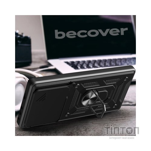 Чохол до мобільного телефона BeCover Military Poco F6 Black (712165)