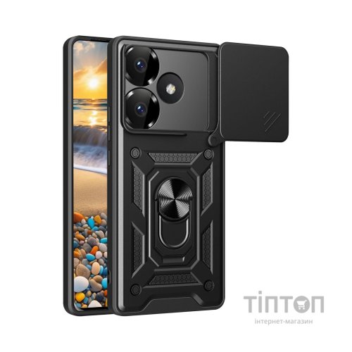 Чохол до мобільного телефона BeCover Military Poco F6 Black (712165)