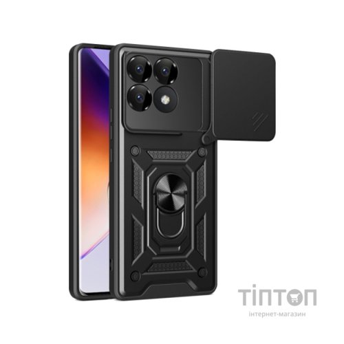 Чохол до мобільного телефона BeCover Military Poco F6 Pro Black (712166)