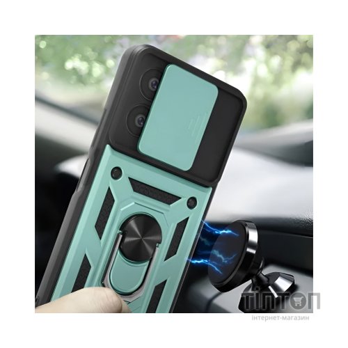Чохол до мобільного телефона BeCover Military Poco M6 Pro 5G Dark Green (710939)