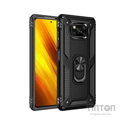 Чохол до мобільного телефона BeCover Military Poco X3 Black (705643)