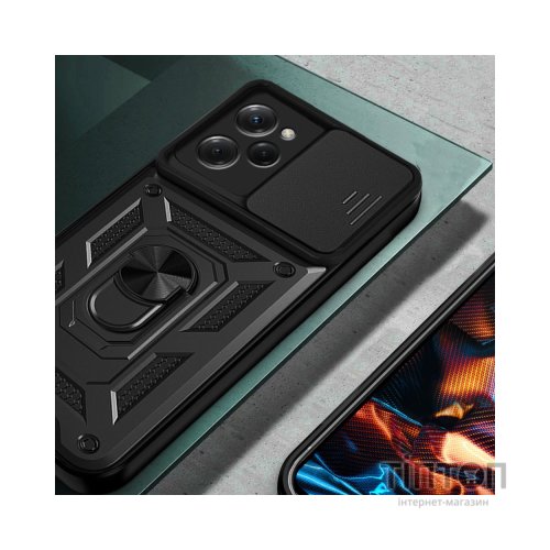 Чохол до мобільного телефона BeCover Military Poco X5 Pro 5G Black (709114)