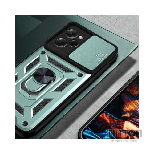 Чохол до мобільного телефона BeCover Military Poco X5 Pro 5G Dark Green (709116)
