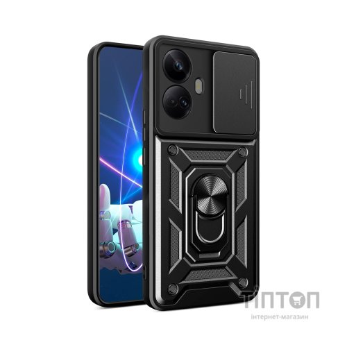 Чохол до мобільного телефона BeCover Military Realme 10 Pro Plus 5G Black (710022)