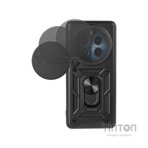 Чохол до мобільного телефона BeCover Military Realme 12 Pro 5G Black (712176)