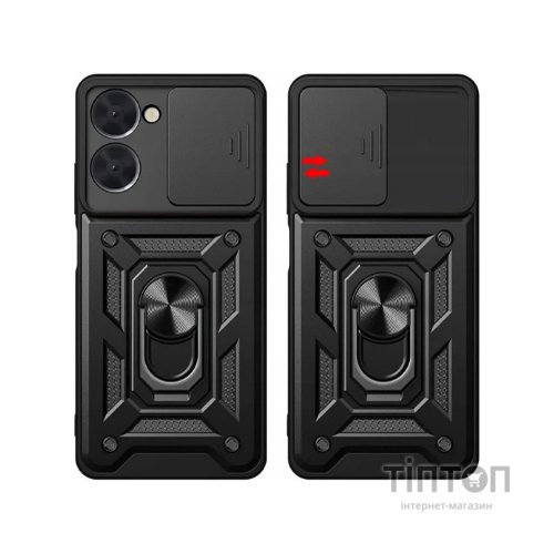 Чохол до мобільного телефона BeCover Military Realme C33 2022/C33 2023 Black (709170)