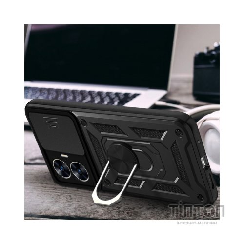 Чохол до мобільного телефона BeCover Military Realme C55 Black (709173)