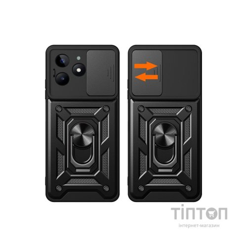 Чохол до мобільного телефона BeCover Military Realme C61 Black (712177)